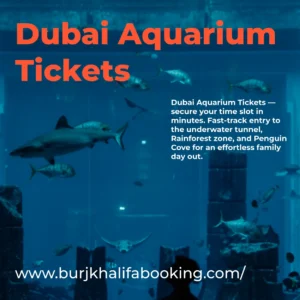 Dubai Aquarium Tickets